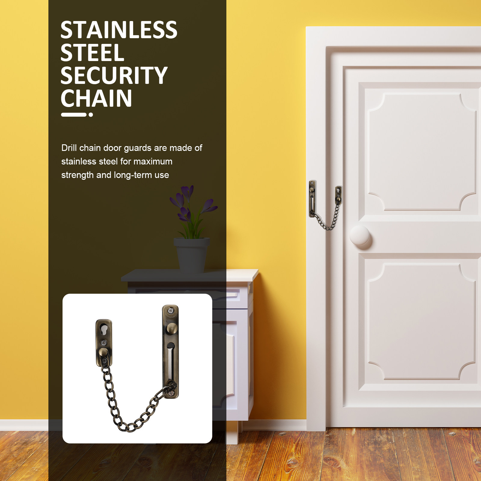 Punch-Free Childproof Door Cha - Security Chain Door recensie en prijs