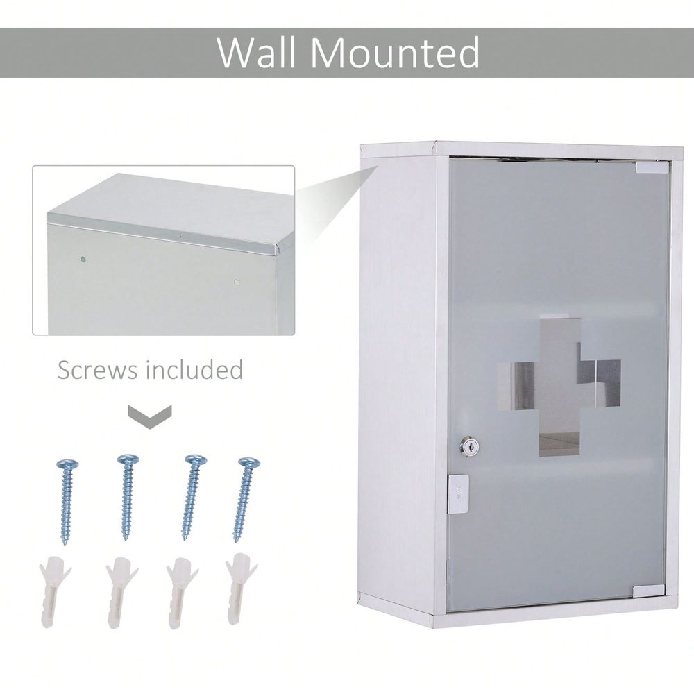 Wall Medicine Cabinet With Loc - Medicine Cabinet Lock recensie en prijs