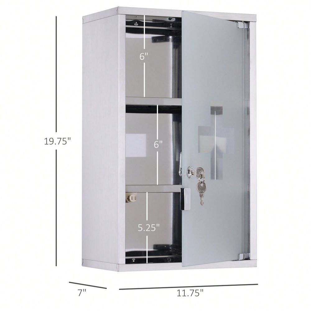 Wall Medicine Cabinet With Loc - Medicine Cabinet Lock recensie en prijs