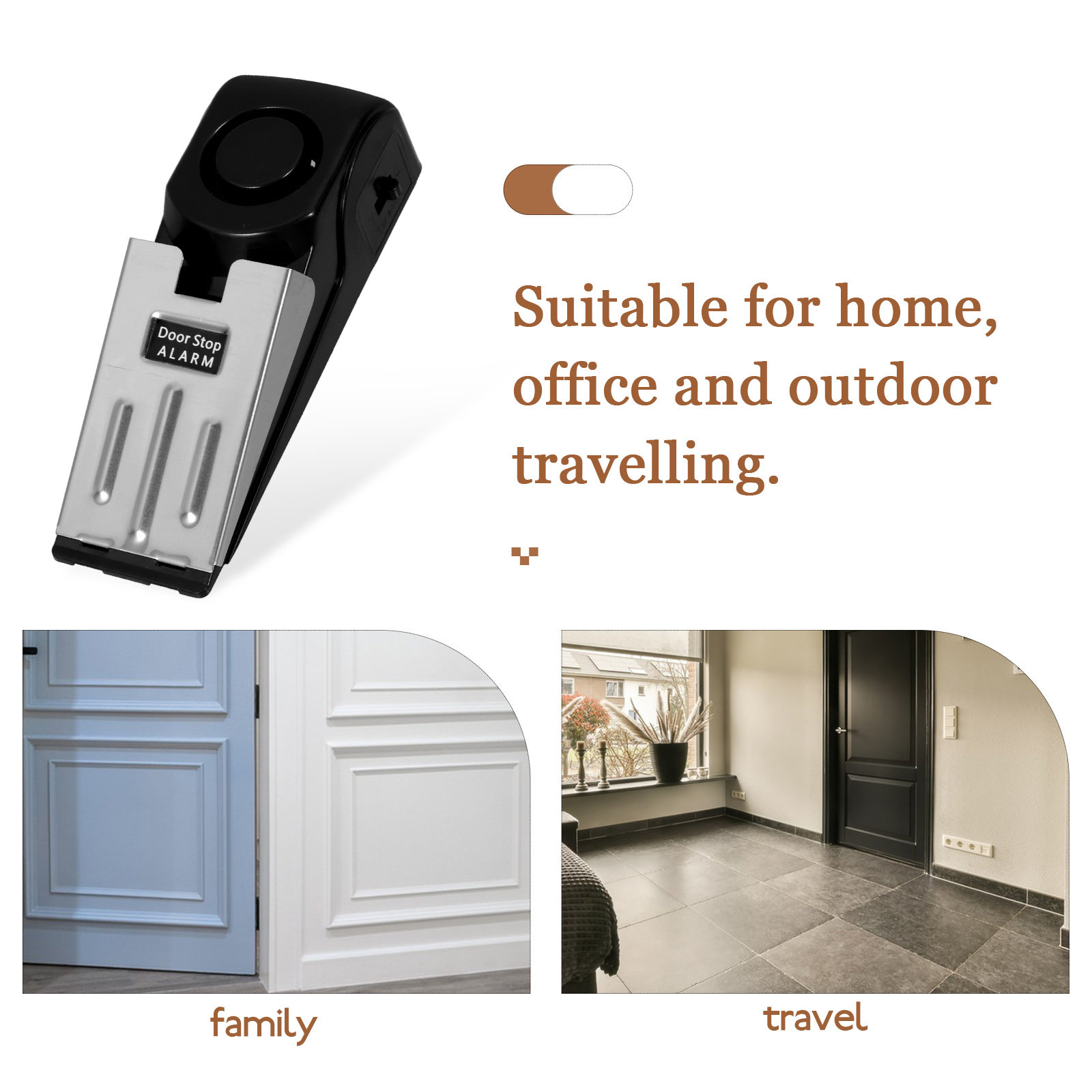Heavy Duty Door Stop Alarm 120 - Door Stop Alarm recensie en prijs