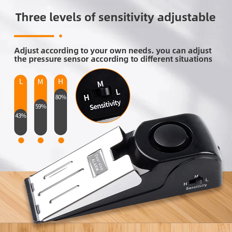 Female household door stopper, - Door Stop Alarm recensie en prijs