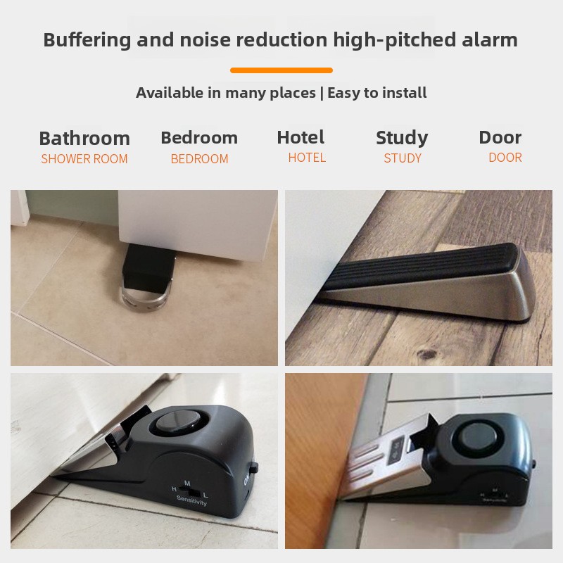 Female household door stopper, - Door Stop Alarm recensie en prijs