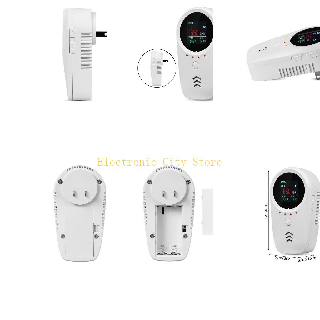 4 In 1 Wall Plugs In Gas Alarm - Co Detector Plug recensie en prijs