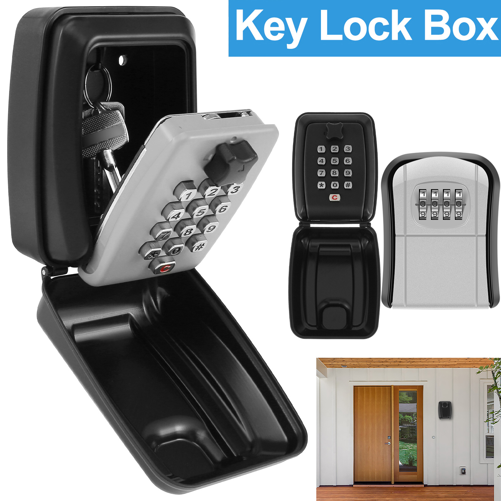 Key Lock Box Wall-Mount Secret - Lockbox Key Secure recensie en prijs
