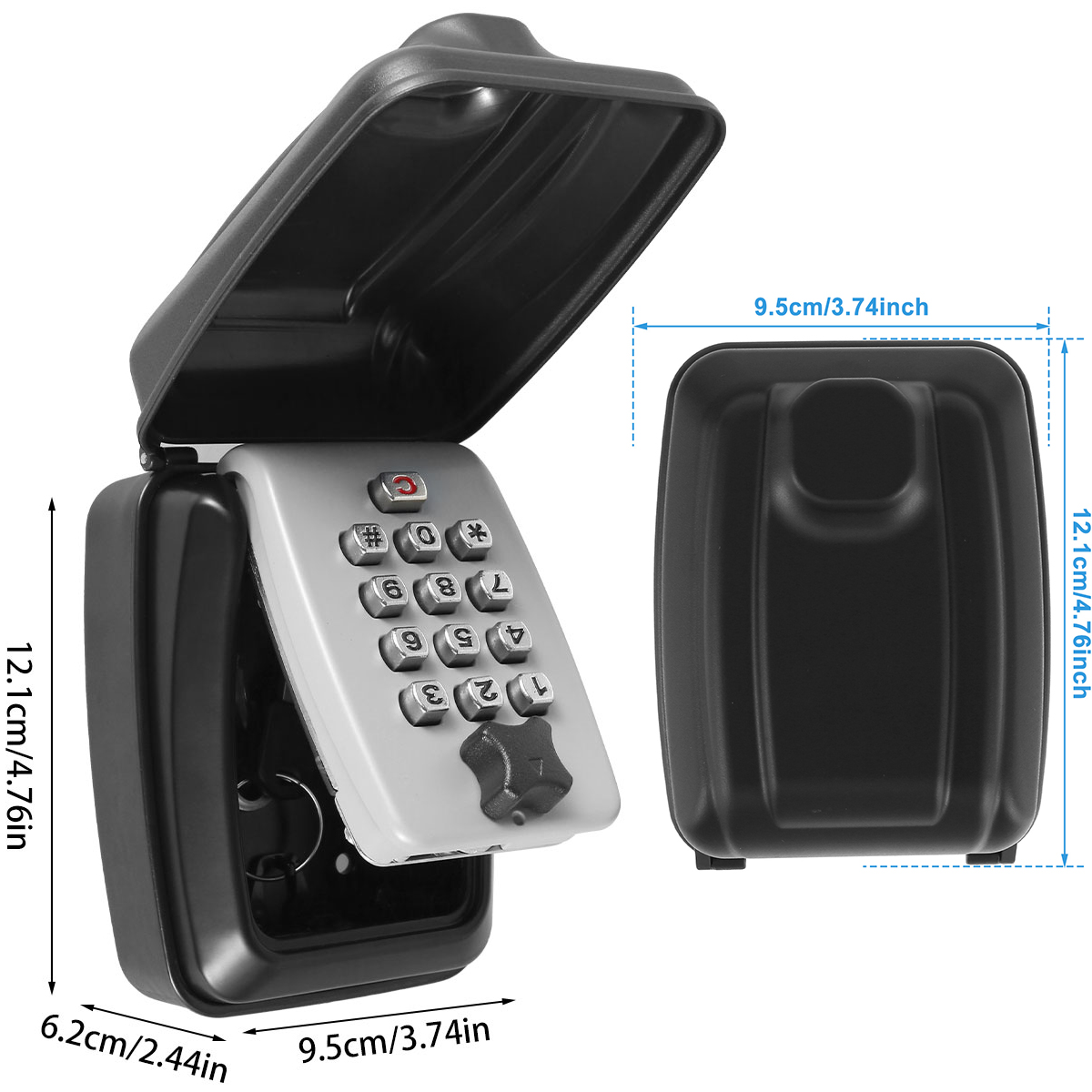 Key Lock Box Wall-Mount Secret - Lockbox Key Secure recensie en prijs