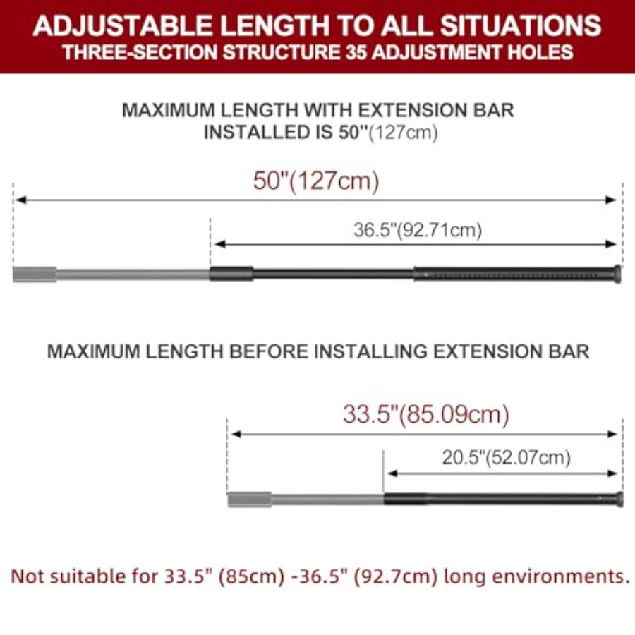 Sliding Door Security Bar, Hea - Window Lock Bar recensie en prijs