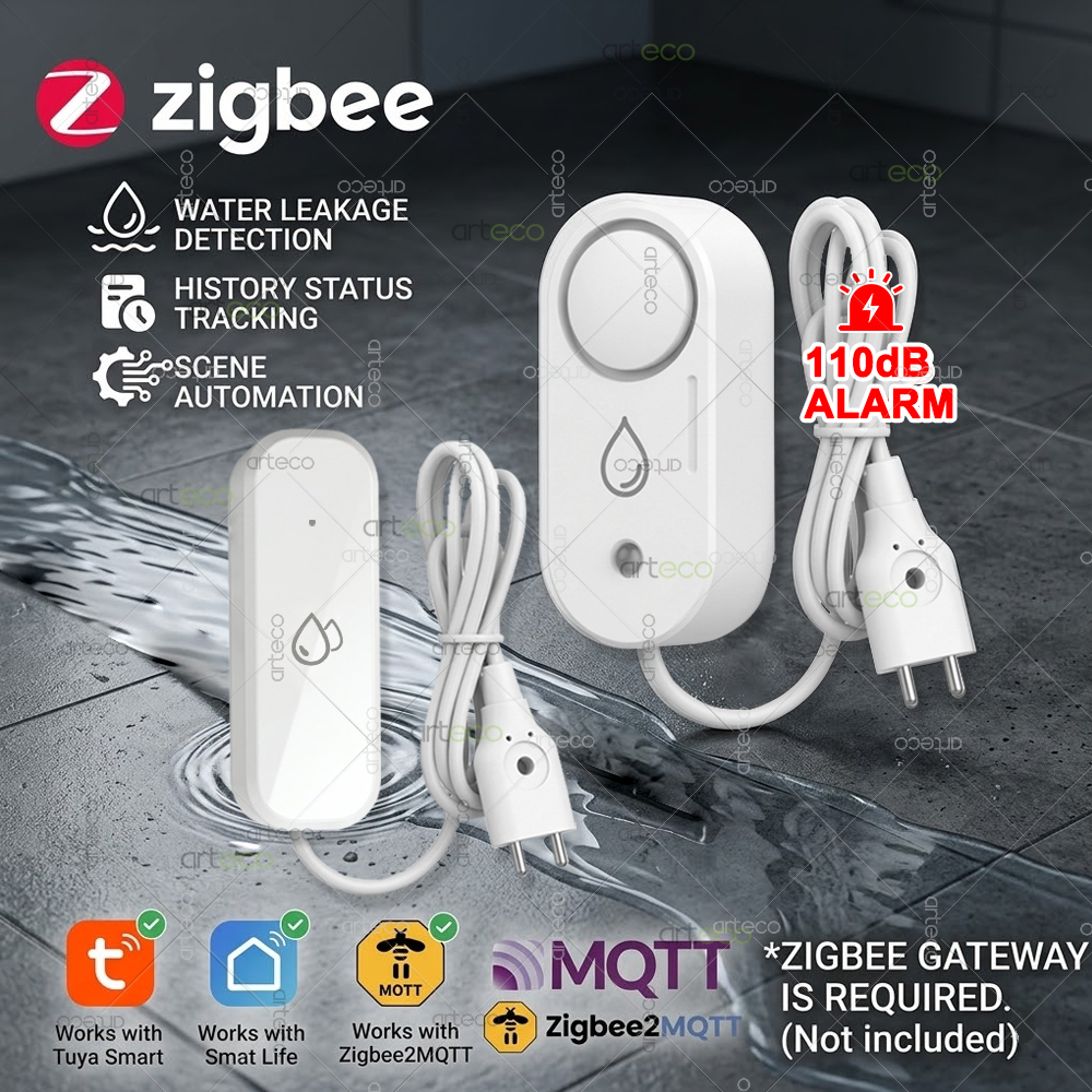 Zigbee Water Leak Sensor Flood - Water Alarm Sensor recensie en prijs