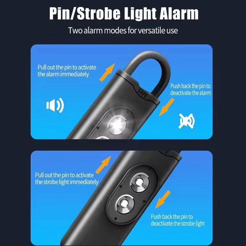 1pcs Self Defense Personal Ala - Personal Alarm Keychain recensie en prijs