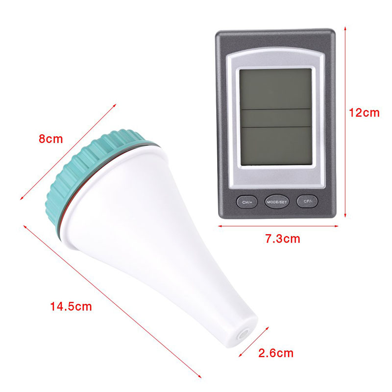 Digtal Swimming Pool Thermomet - Pool Alarm Float recensie en prijs