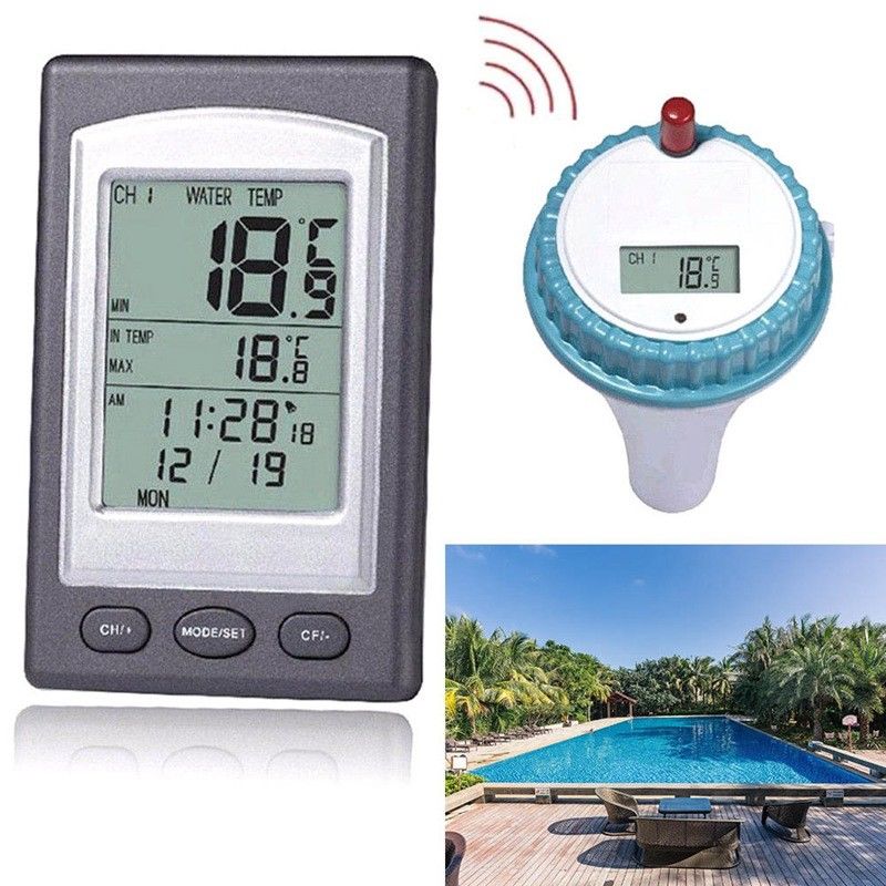Digtal Swimming Pool Thermomet - Pool Alarm Float recensie en prijs