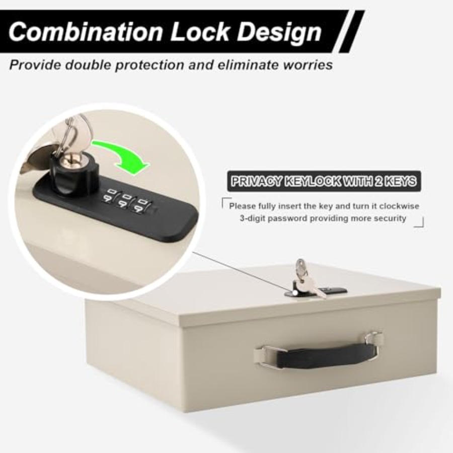 Fireproof Document Box with Ke - Fire Safe Document recensie en prijs
