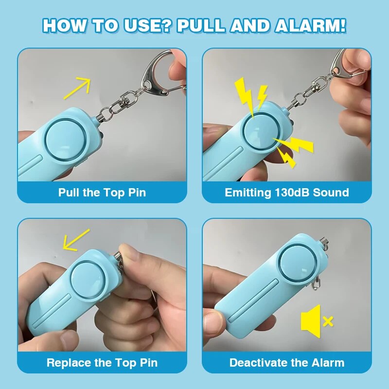 Personal Security Alarm Self D - Personal Alarm Keychain recensie en prijs