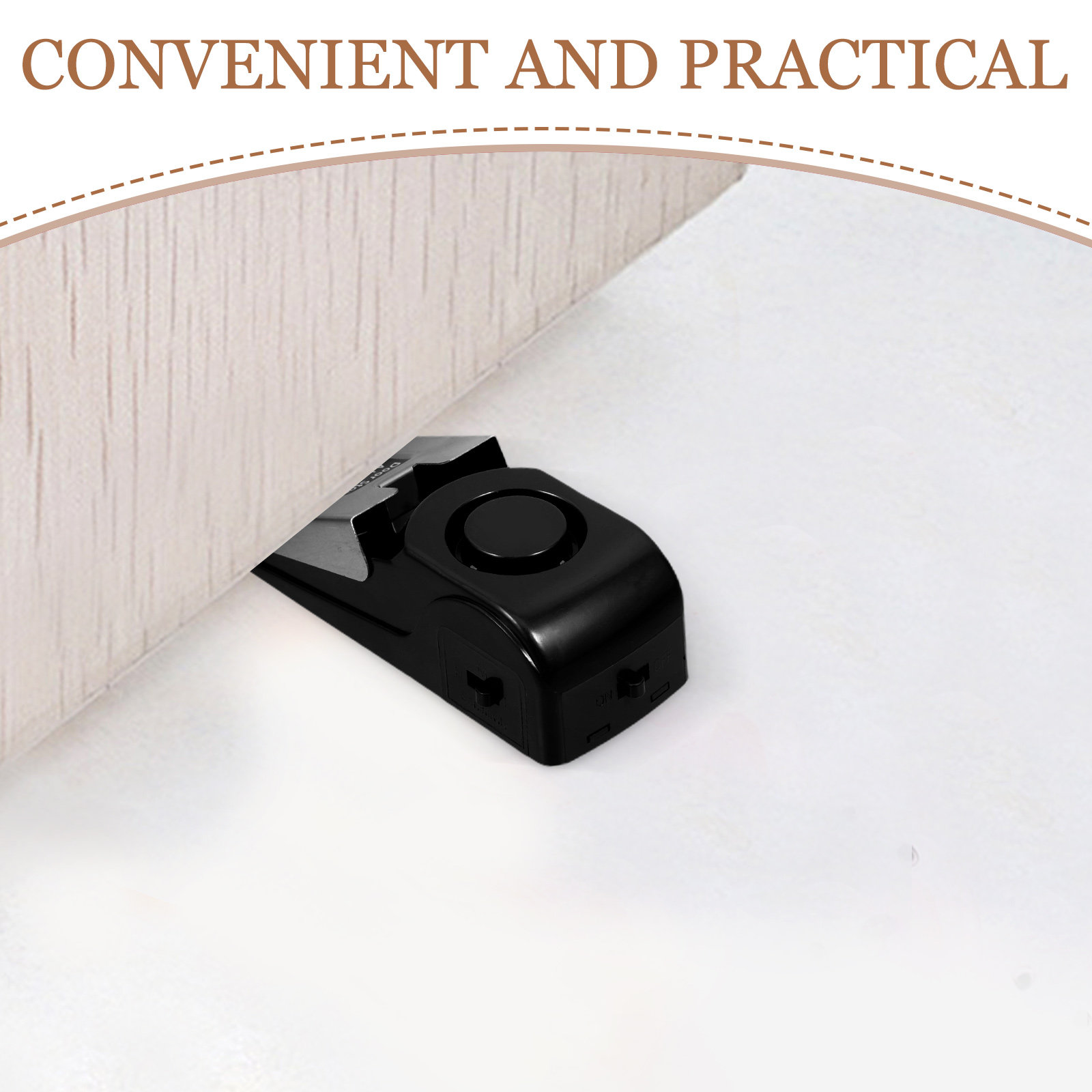 Door Stop Alarm 120Db Loud Tri - Door Stop Alarm recensie en prijs