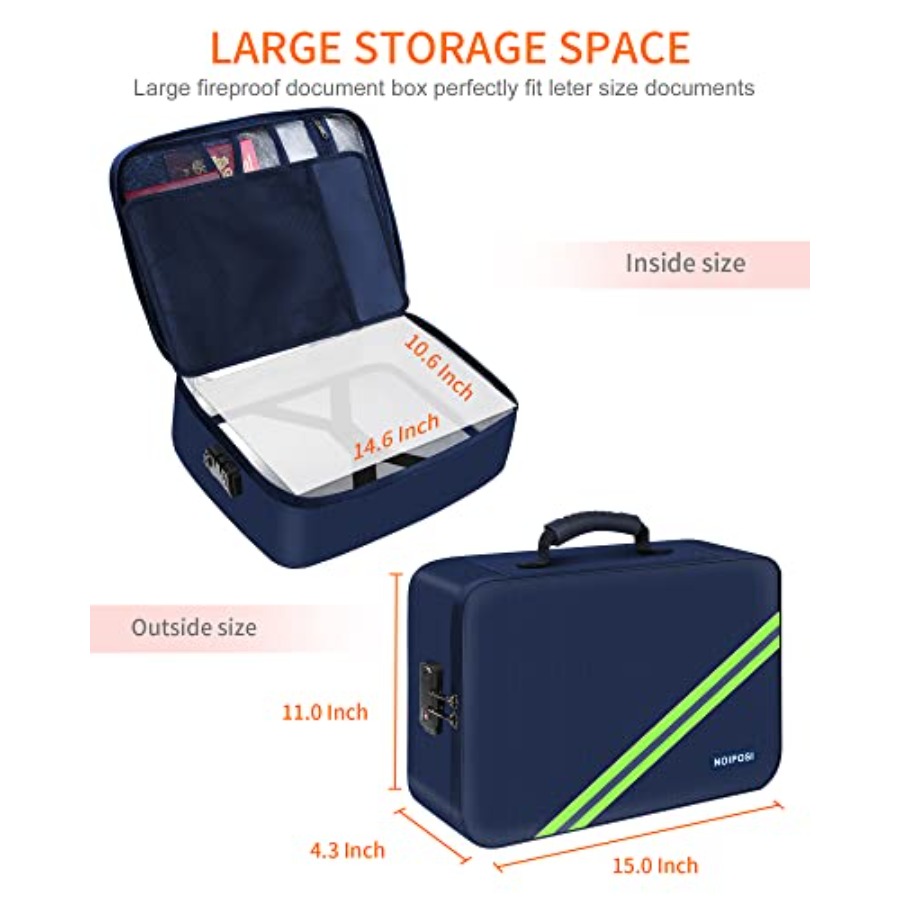 Important Document Organizer W - Fire Safe Document recensie en prijs