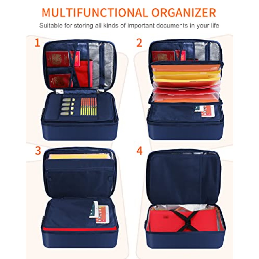 Important Document Organizer W - Fire Safe Document recensie en prijs
