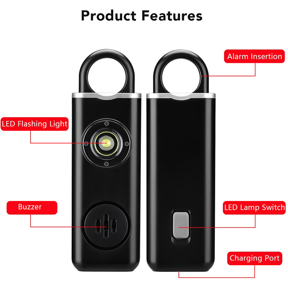Anti-wolf Alert 130dB Loud Sel - Personal Alarm Keychain recensie en prijs