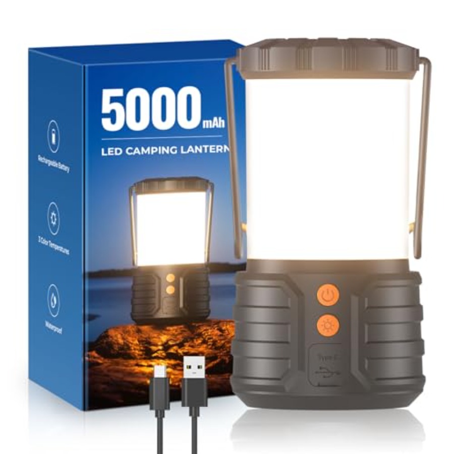 Camping Lantern, 5000mAh Recha - Power Outage Light recensie en prijs