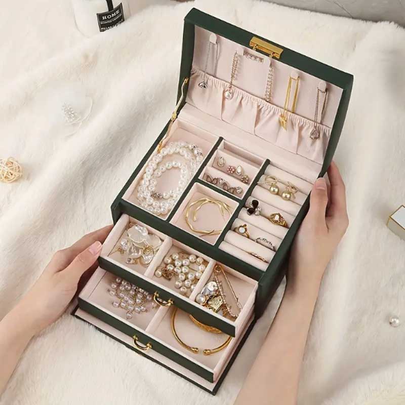 Three Drawer Handheld Jeweller - Lockbox Key Secure recensie en prijs