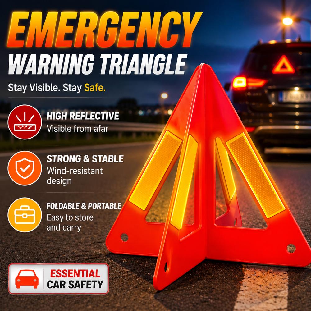 Reflective Triangle Warning Si - Emergency Exit Sign recensie en prijs