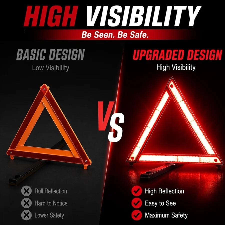 Car Tripod Folded Stop Sign Re - Emergency Exit Sign recensie en prijs