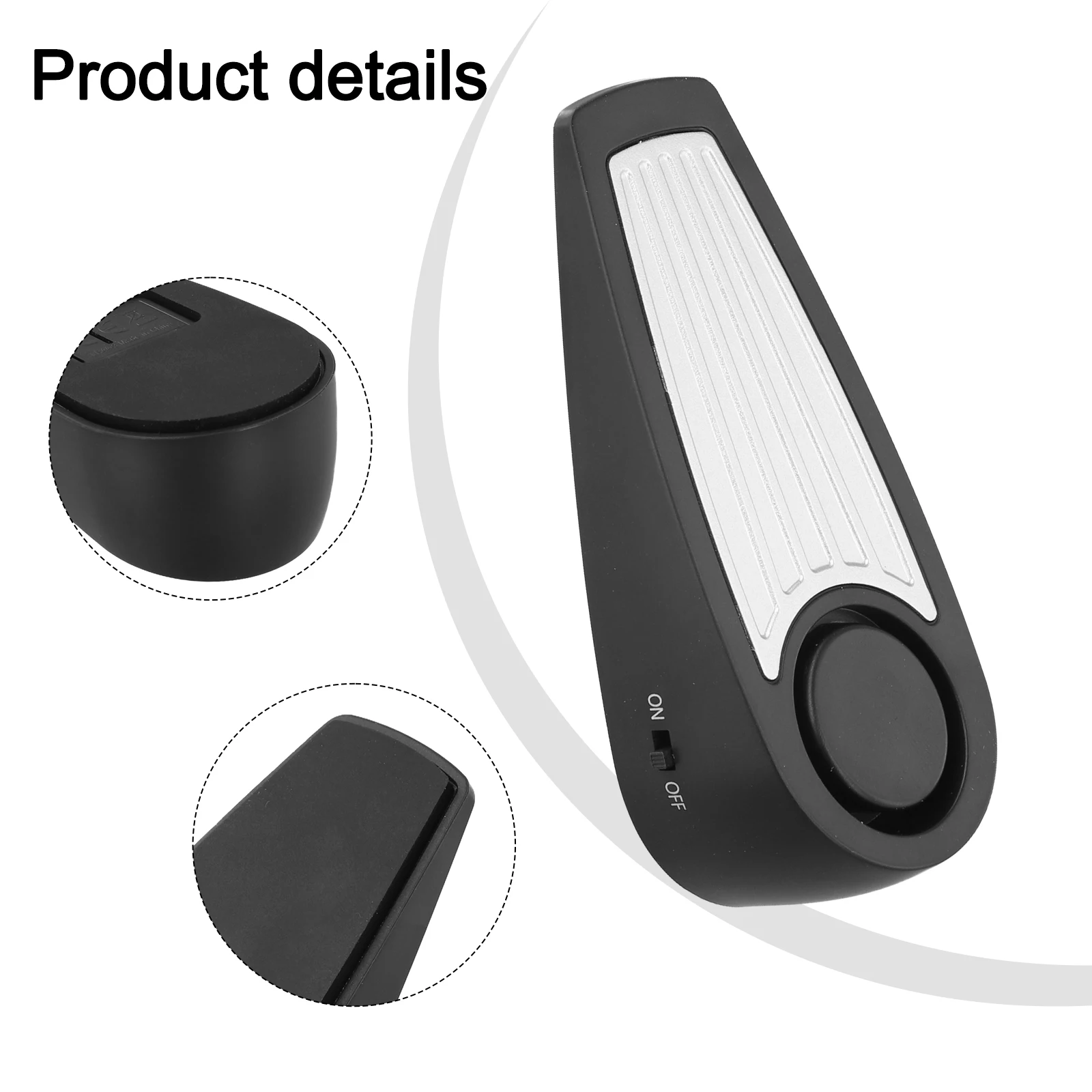 Alarm White Portable Doorstop  - Door Stop Alarm recensie en prijs