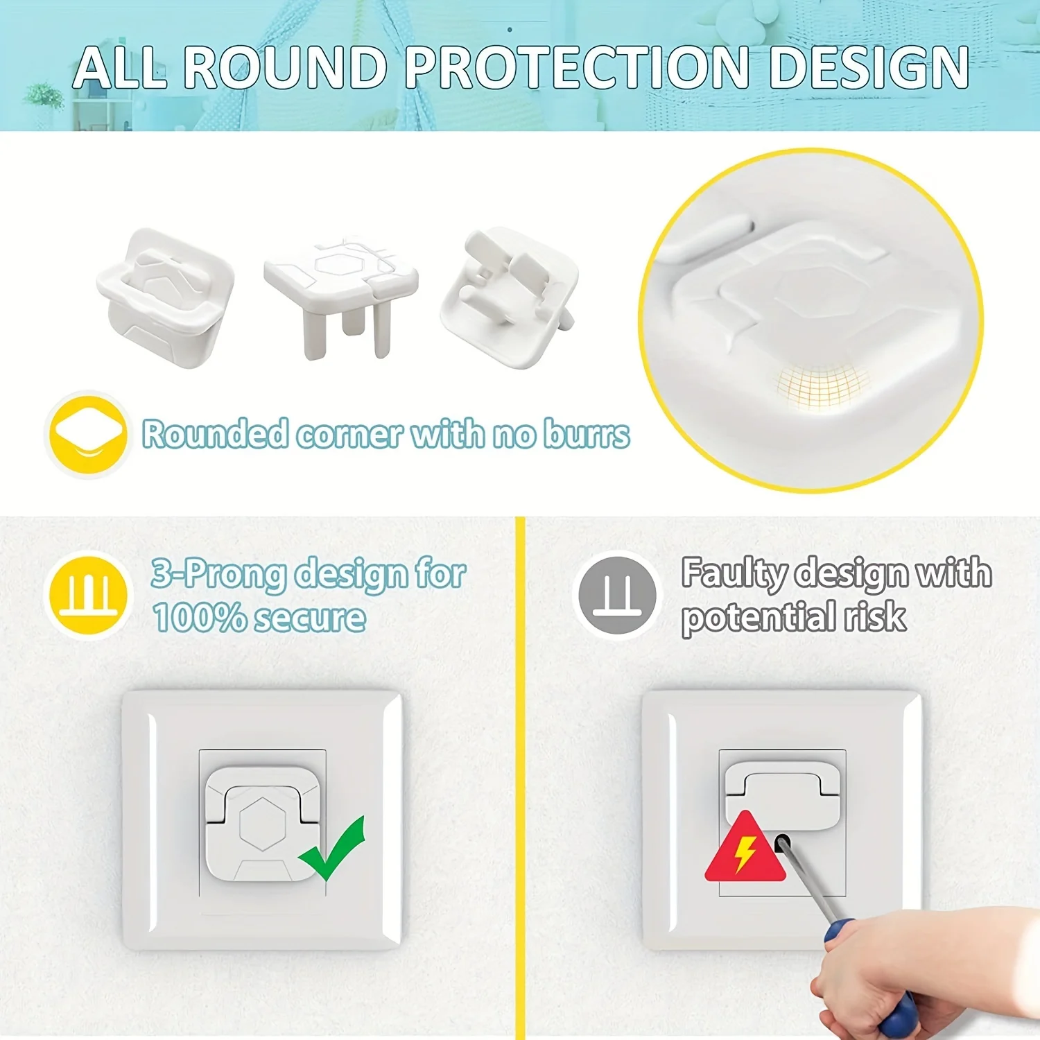Easy Install Baby Child Electr - Outlet Cover Baby recensie en prijs