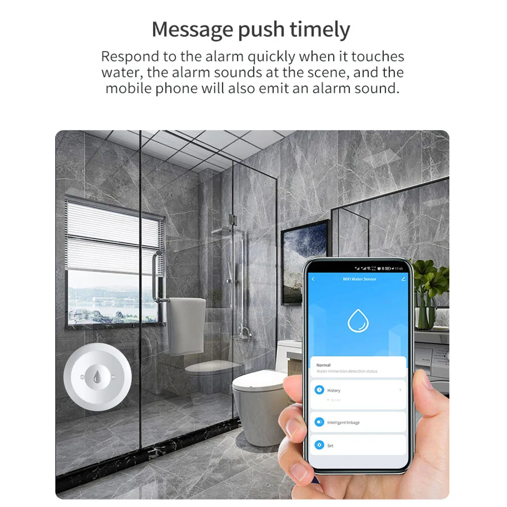 Haozee Tuya Smart ZigBee3.0 Sm - Water Alarm Sensor recensie en prijs