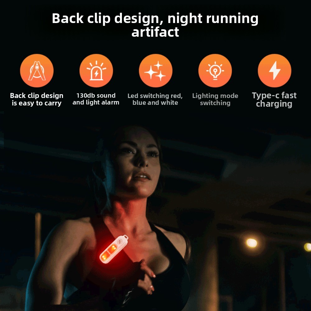 130dB Night Running Safety War - Personal Alarm Keychain recensie en prijs