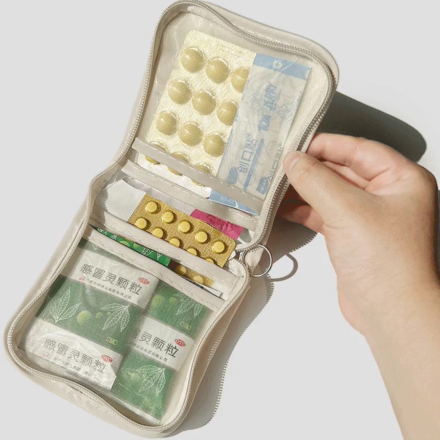 Zippered Pocket Medicine Bag O - First Aid Bag Kit recensie en prijs