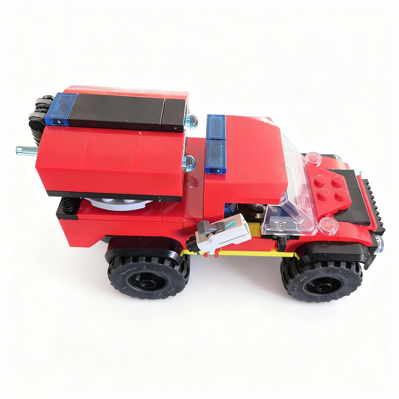 168pcs MOC City Fire Modified  - Fire Extinguisher Small recensie en prijs