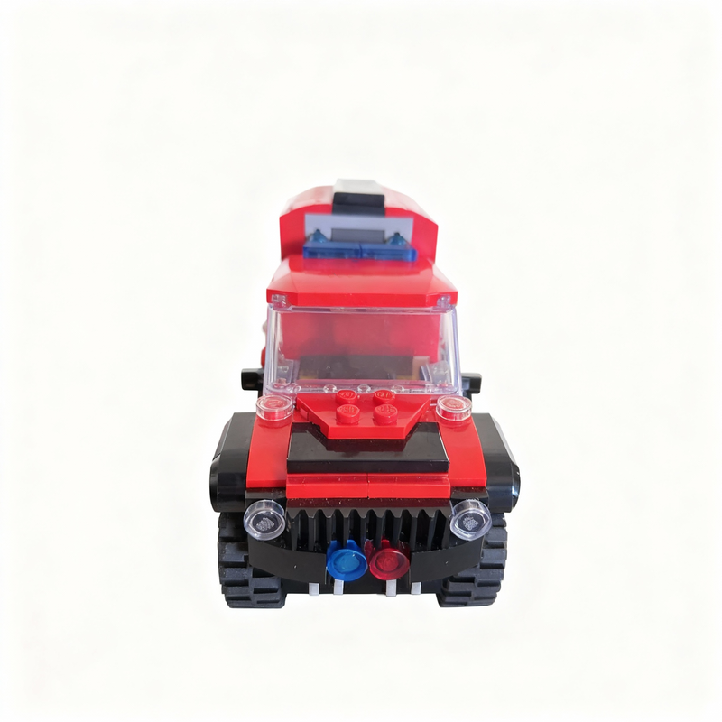 168pcs MOC City Fire Modified  - Fire Extinguisher Small recensie en prijs