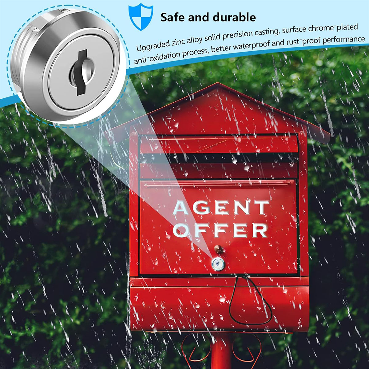 Single Unlock Set,1 Pack Keyed - Medicine Cabinet Lock recensie en prijs