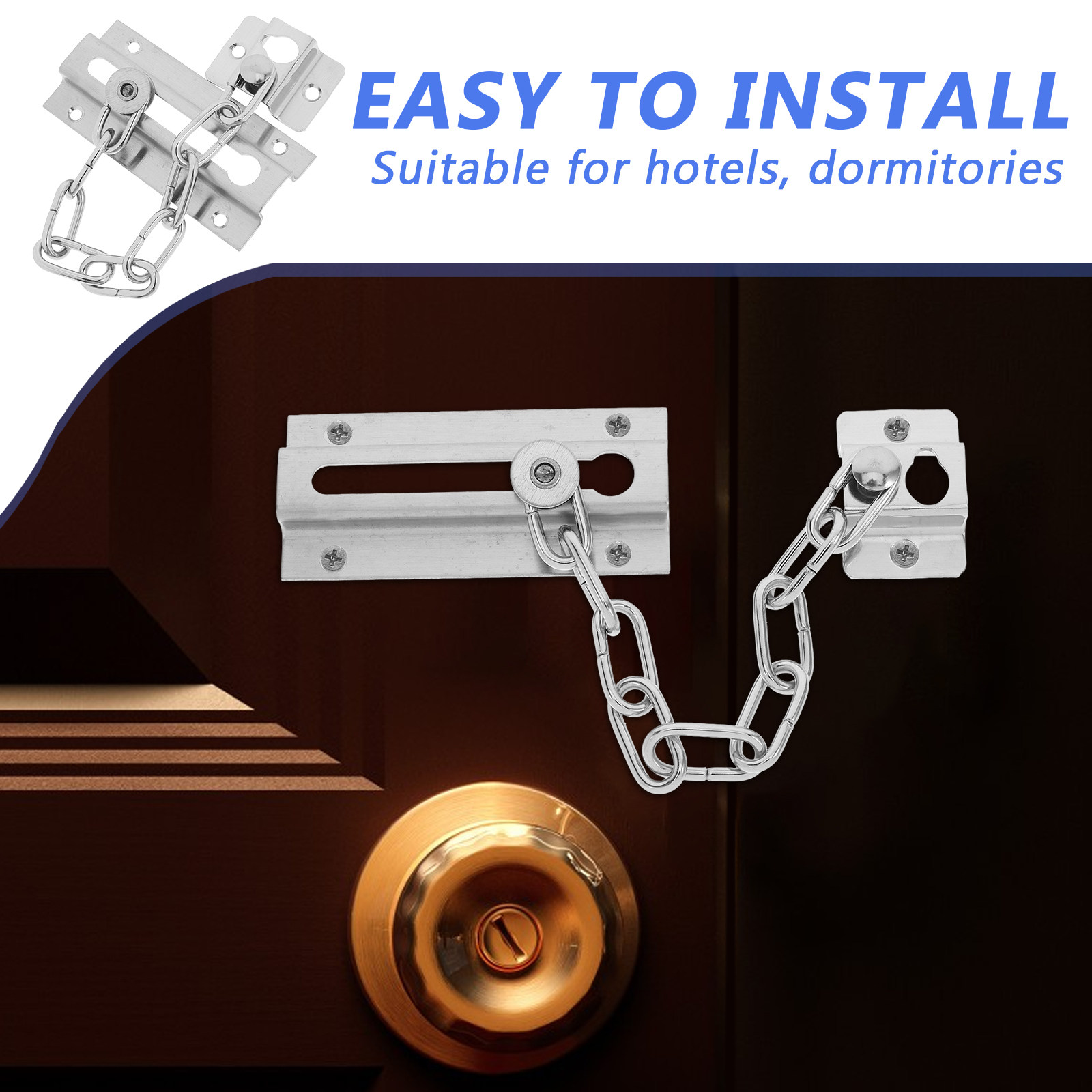 Stainless Steel Door Chain Loc - Security Chain Door recensie en prijs