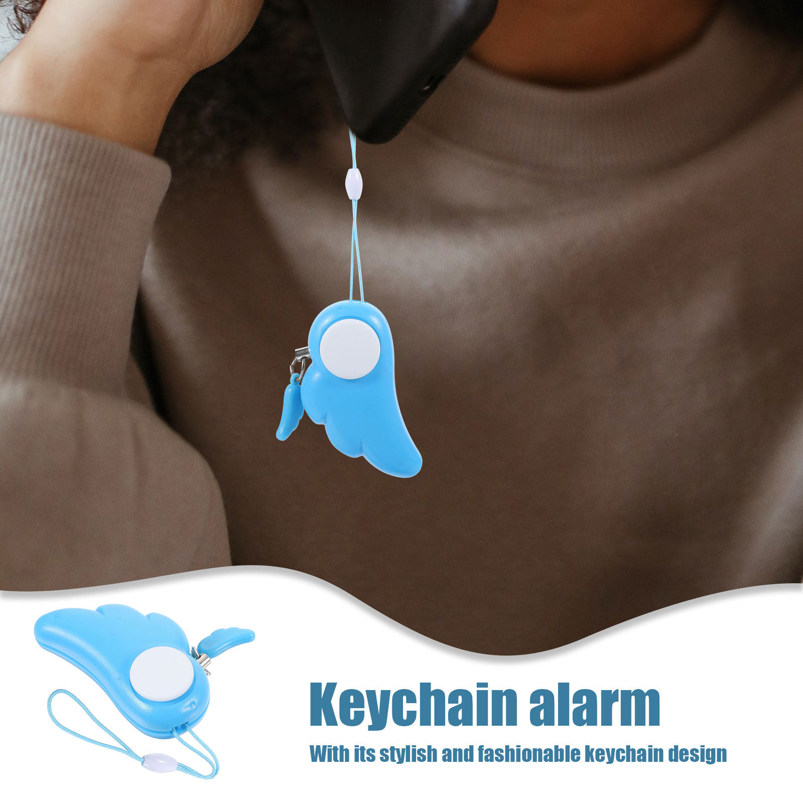Personal Alarm Keychain 130Db  - Personal Alarm Keychain recensie en prijs