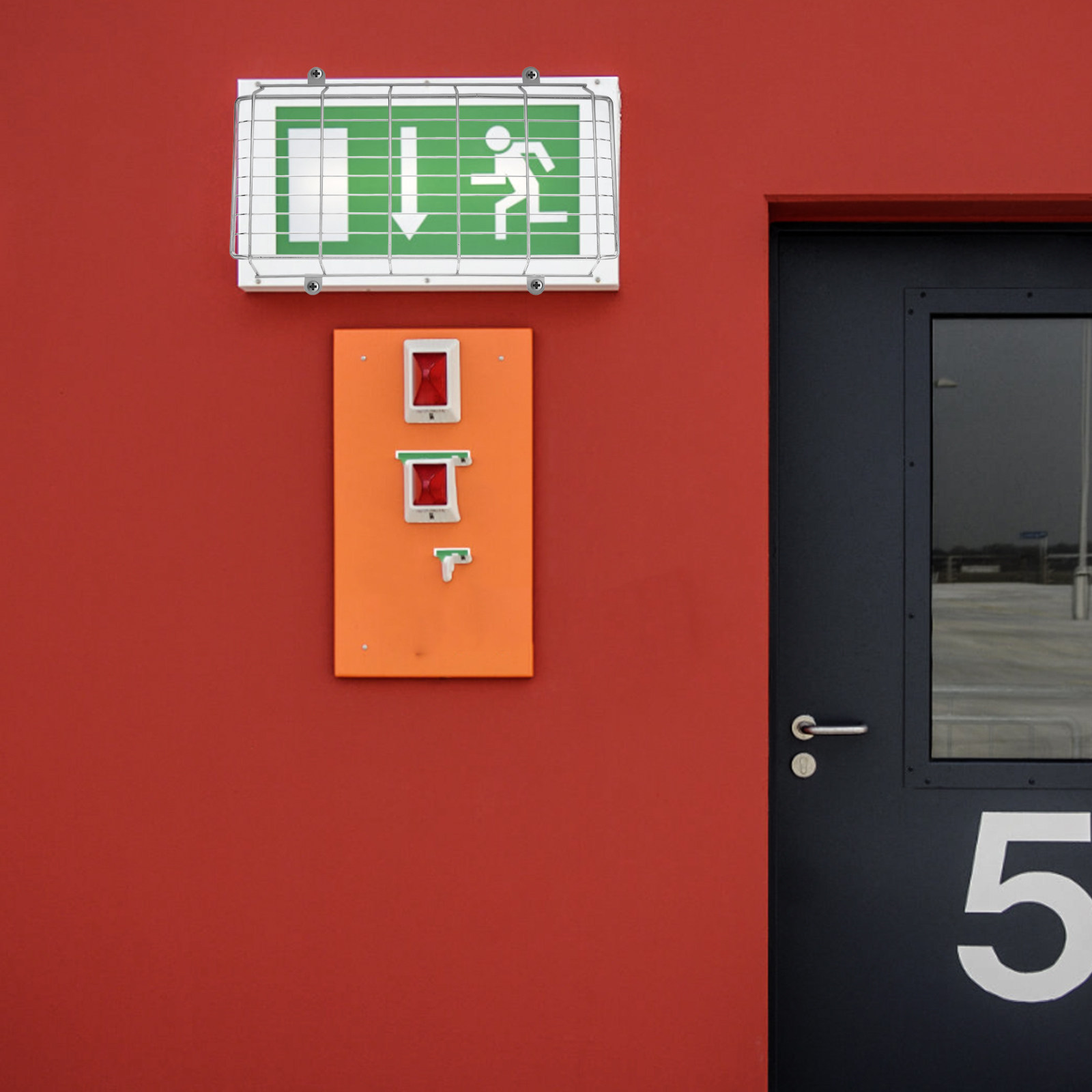 LED Exit Sign Protective Wire  - Emergency Exit Sign recensie en prijs