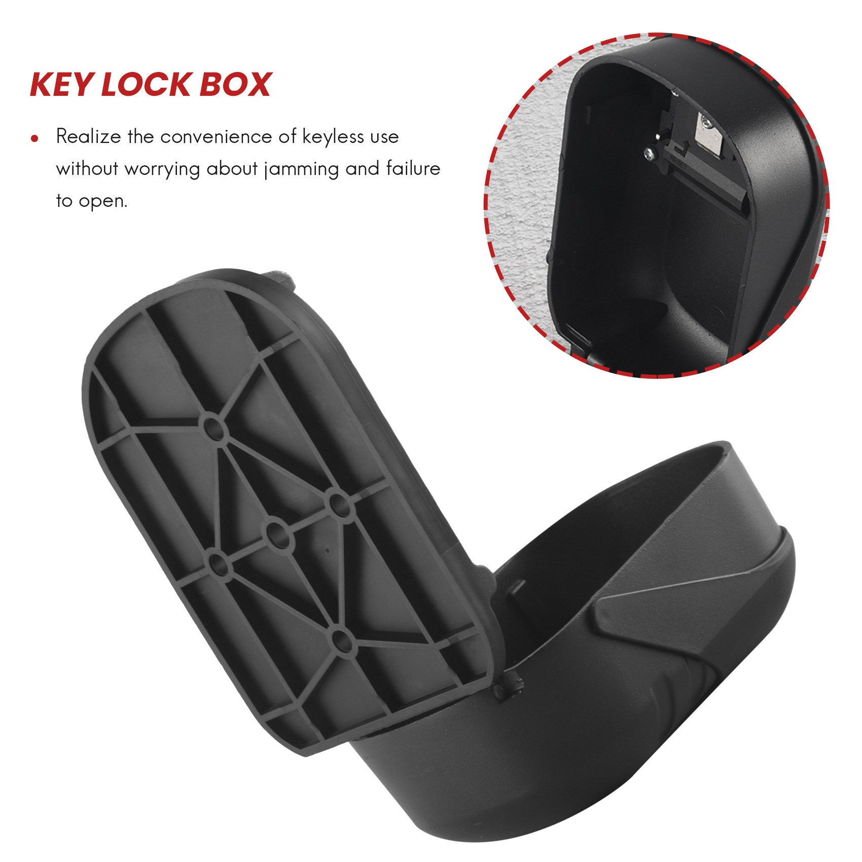 A25P Key Lock Box Wall Mount 4 - Lockbox Key Secure recensie en prijs
