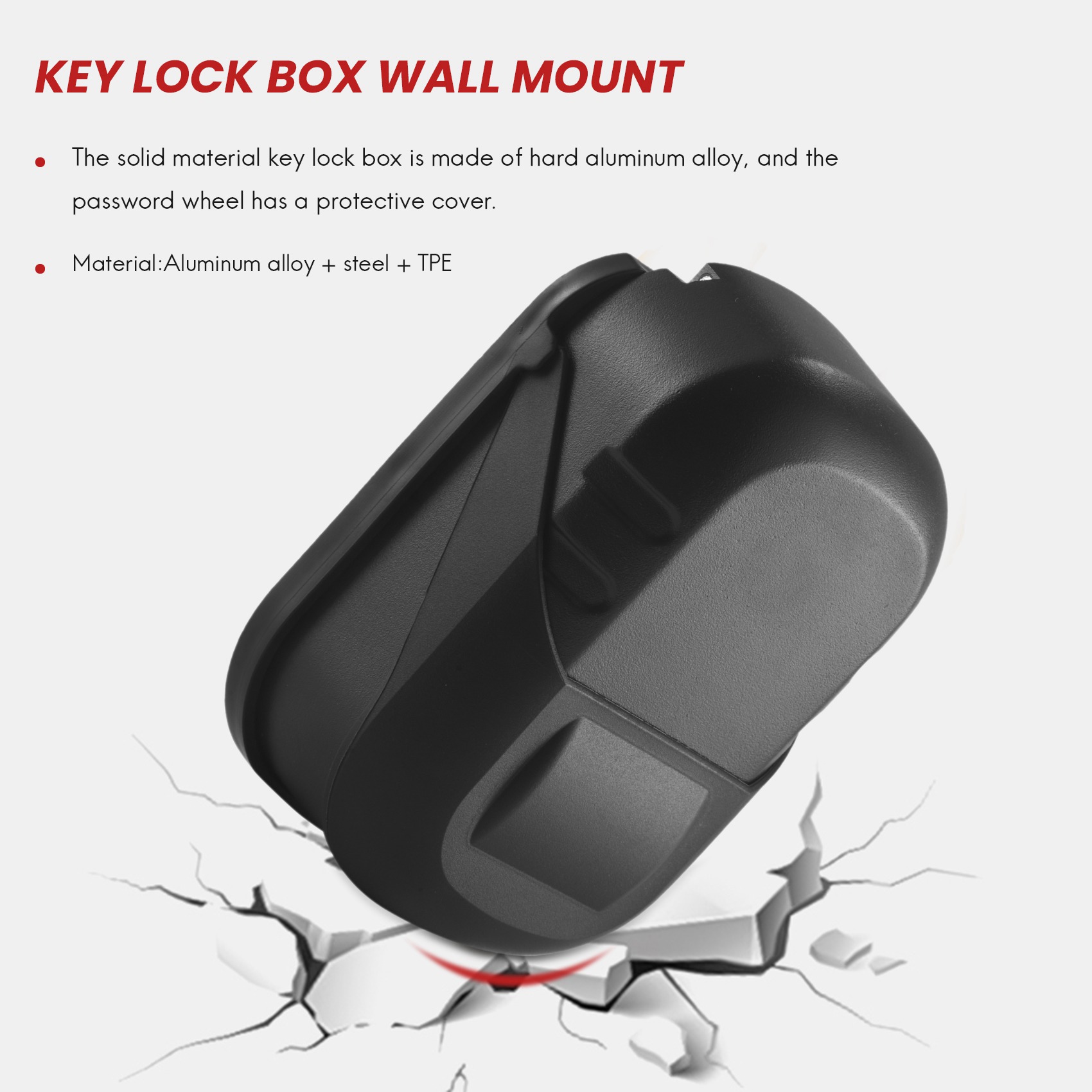 A25P Key Lock Box Wall Mount 4 - Lockbox Key Secure recensie en prijs