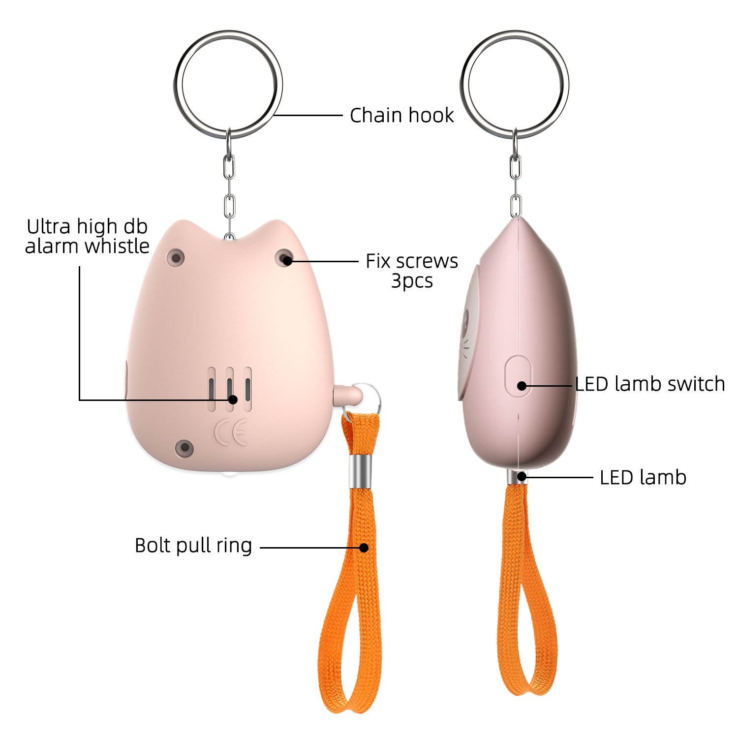 2025 New Personal Alarm Self-d - Personal Alarm Keychain recensie en prijs