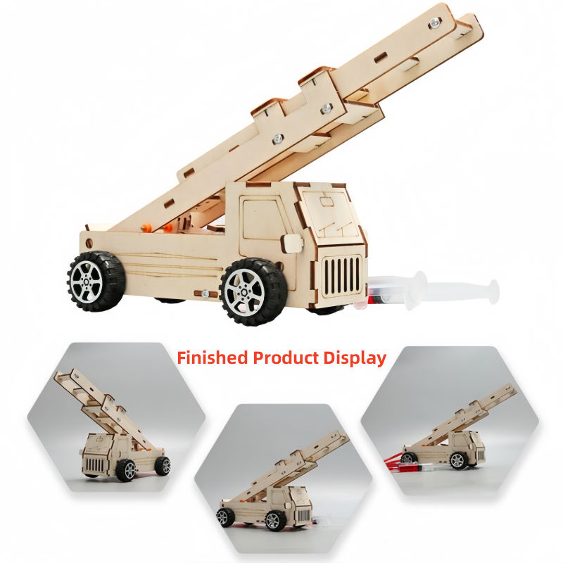 DIY Wood Ladder Fire Truck Mod - Fire Escape Ladder recensie en prijs
