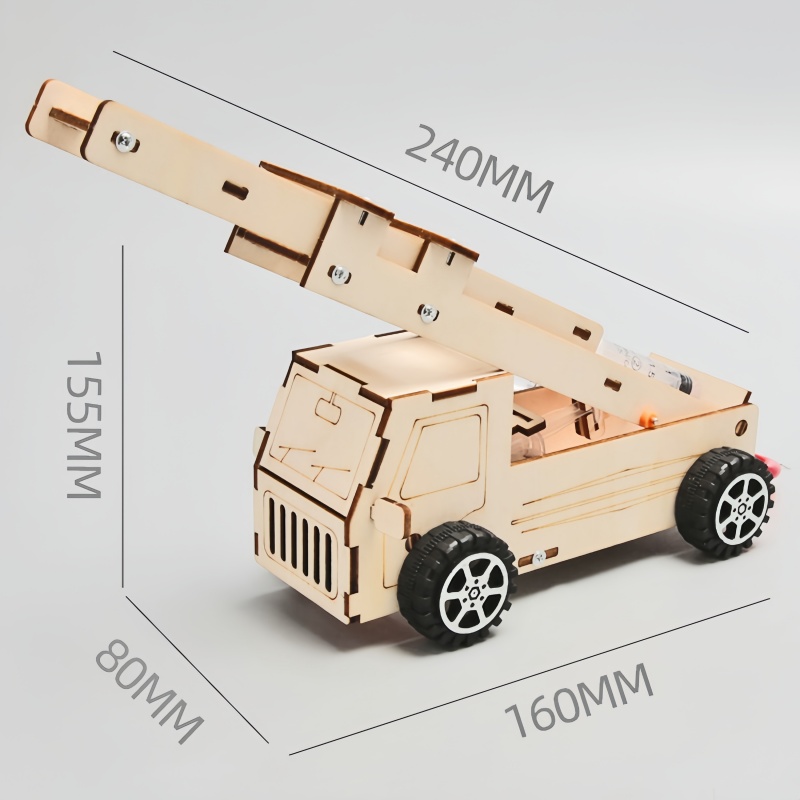 DIY Wood Ladder Fire Truck Mod - Fire Escape Ladder recensie en prijs