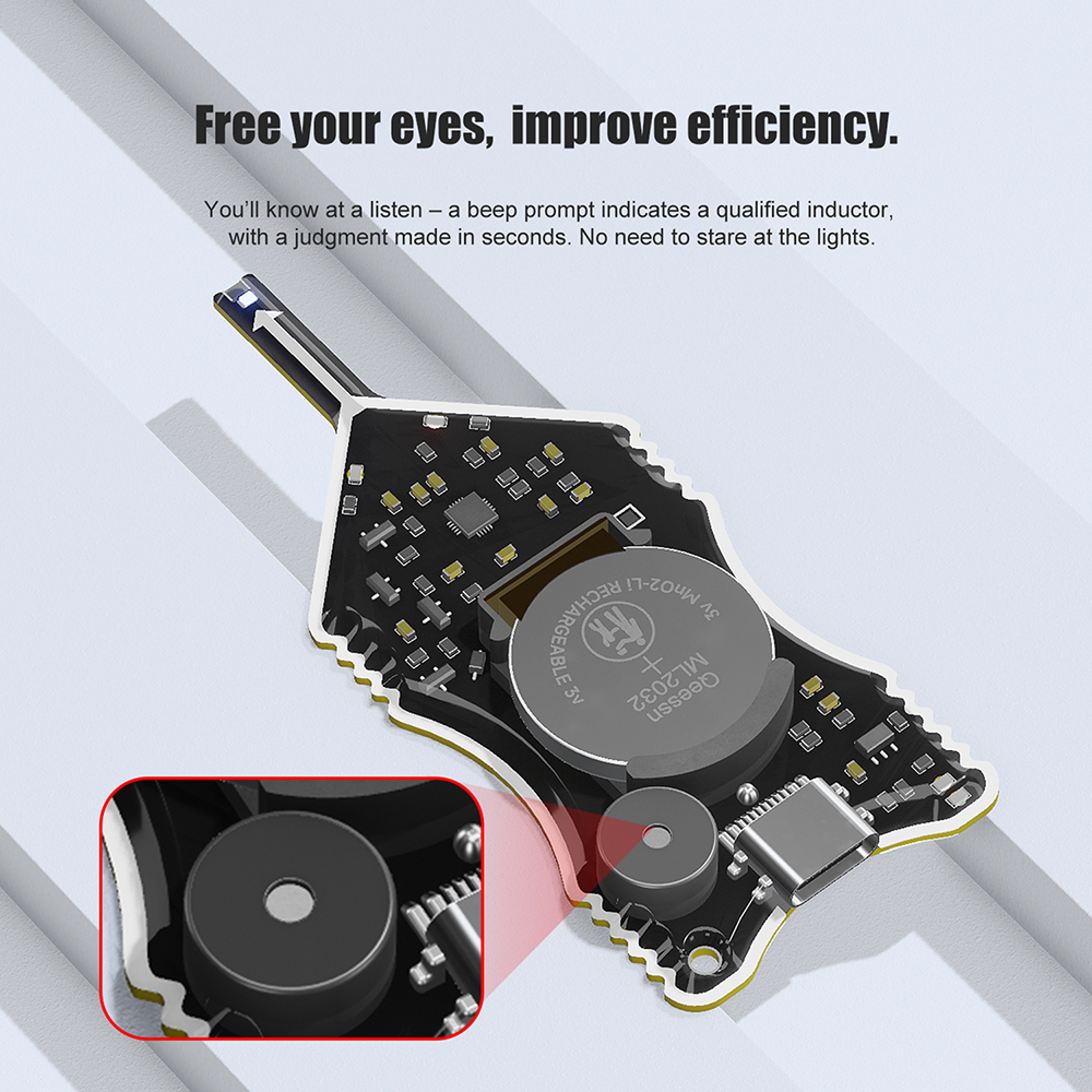 LTD-100 Inductance Tester Main - Co Detector Plug recensie en prijs