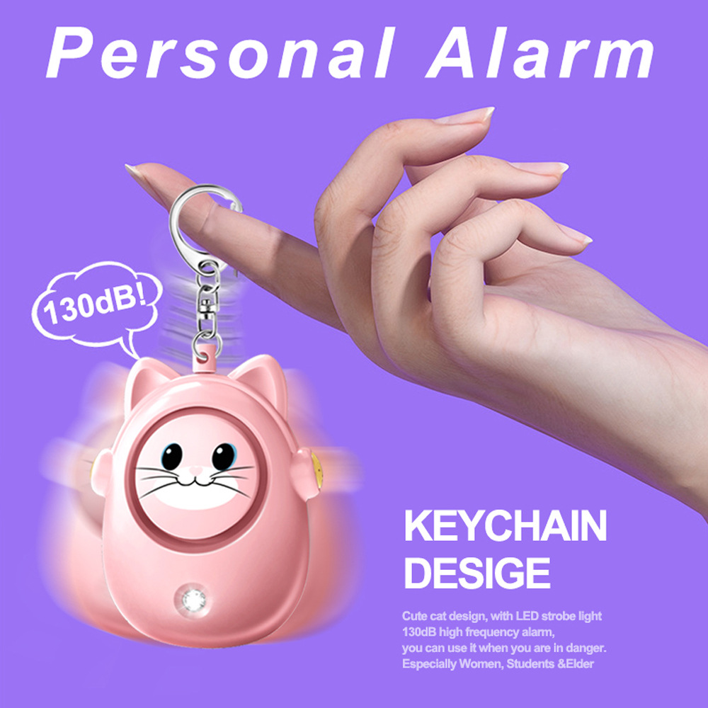 H8 2024 New Cute Cat Personal  - Personal Alarm Keychain recensie en prijs