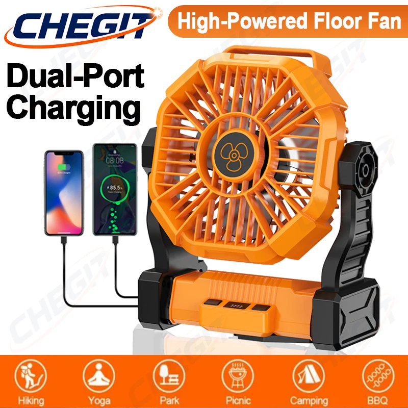 Rechargeable Portable Fan 1040 - Power Outage Light recensie en prijs