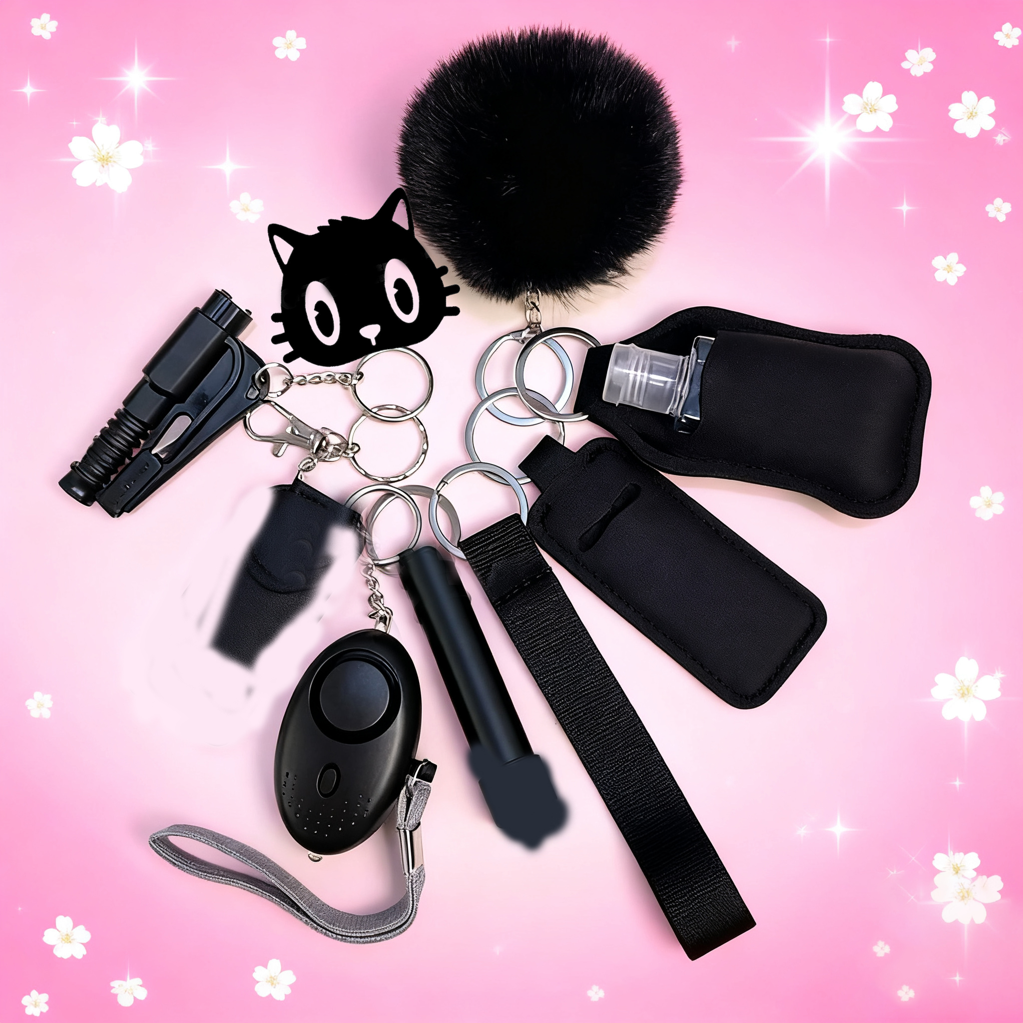 10Pcs Girl Security Self Defen - Personal Alarm Keychain recensie en prijs
