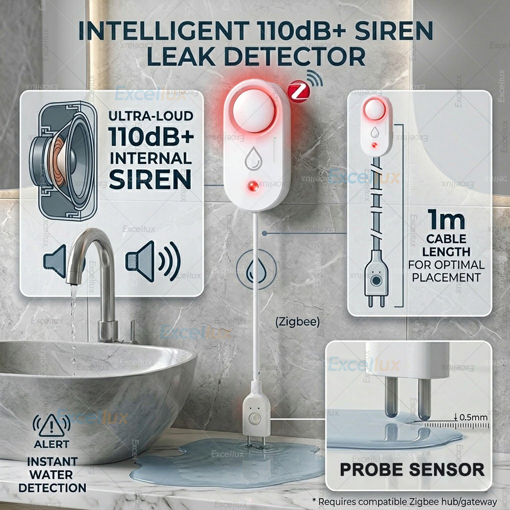 Smart Water Leak Sensor ZigBee - Water Alarm Sensor recensie en prijs