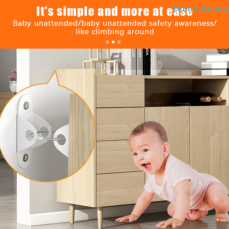 1Set Furniture Anchors Anti Ti - Earthquake Anchor Strap recensie en prijs