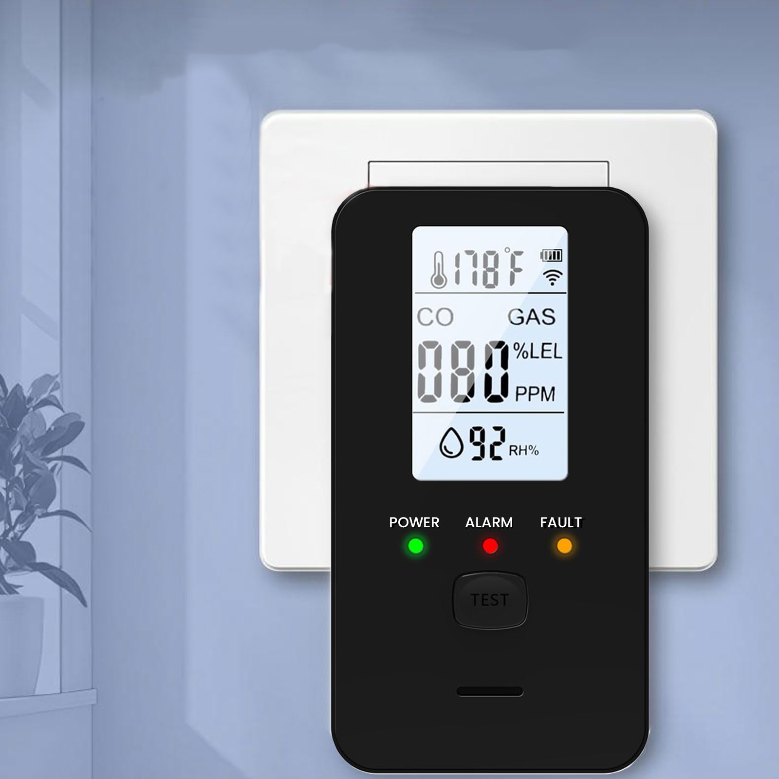 4-in-1 Gas & Carbon Monoxide D - Co Detector Plug recensie en prijs