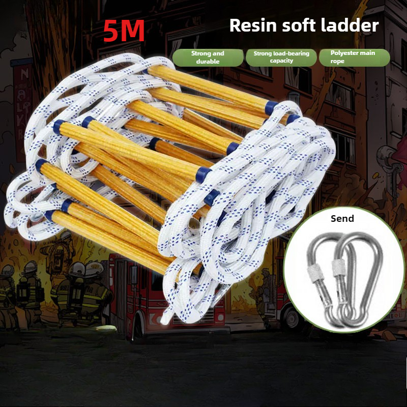5M Resin Rope Ladder Aerial Wo - Fire Escape Ladder recensie en prijs