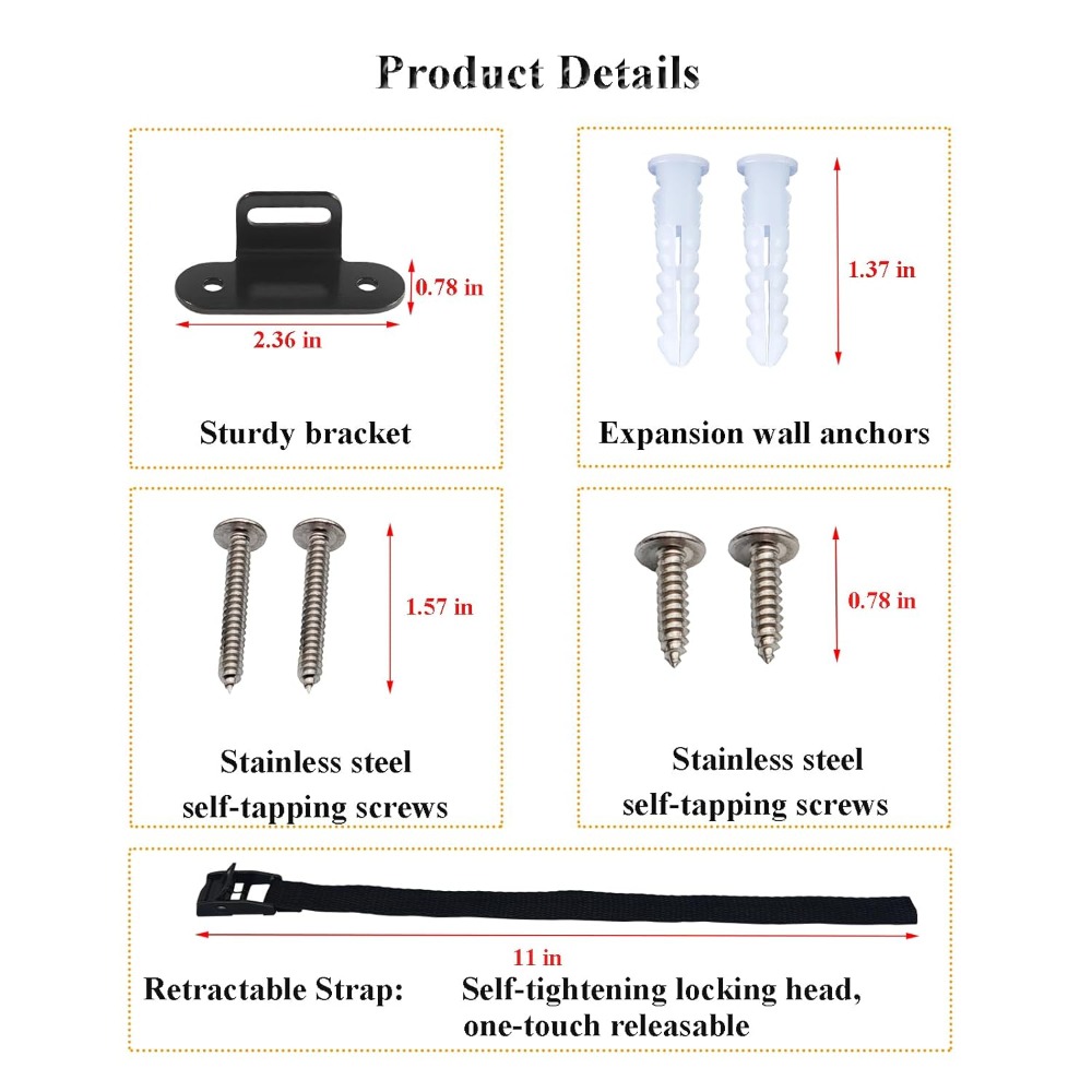 Easy Install Earthquake Proof  - Earthquake Anchor Strap recensie en prijs