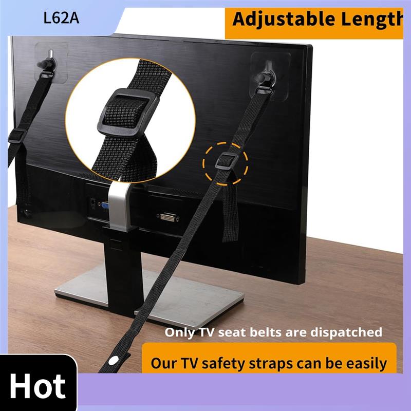 L62A 4 PCS Adjustable TV Safet - Earthquake Anchor Strap recensie en prijs